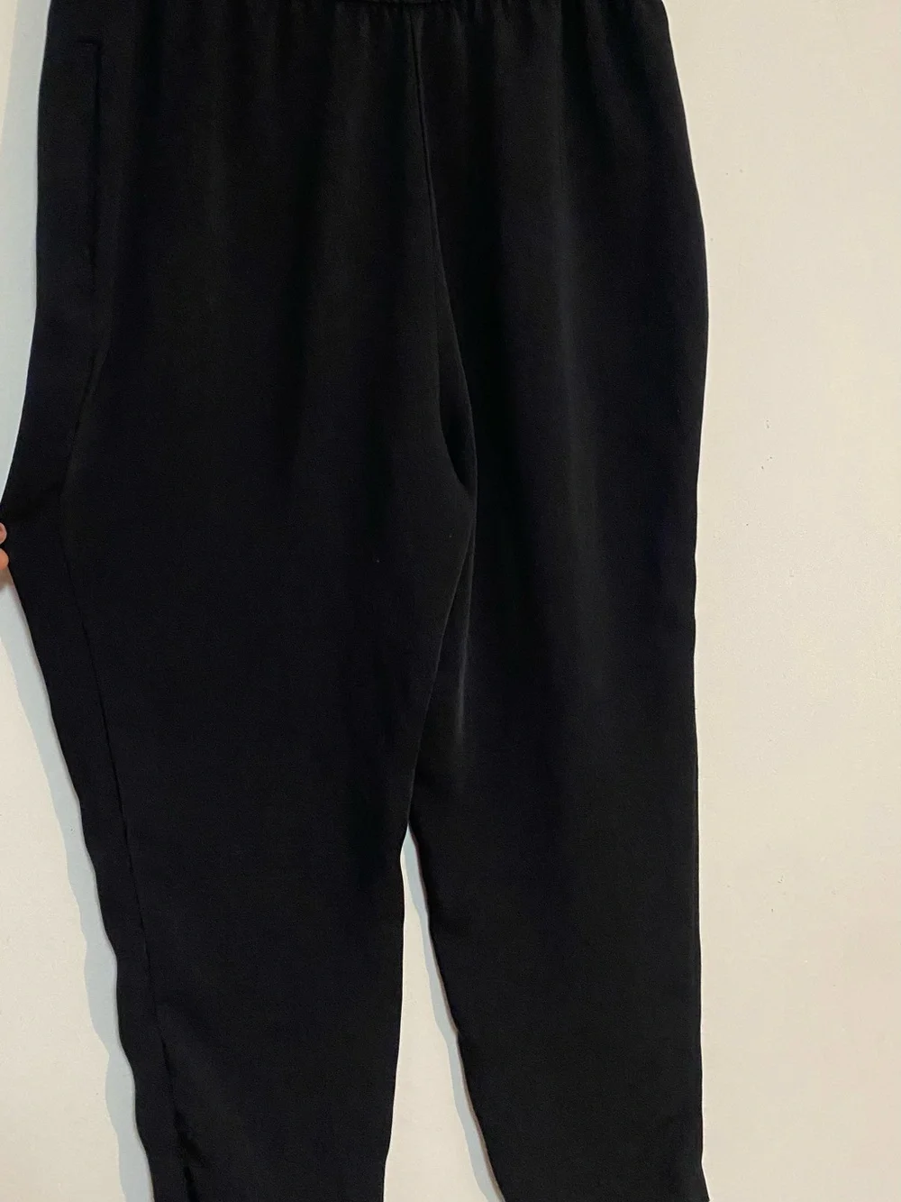 Black Women's Pull-On Jogger Pants - Picture 5 of 10